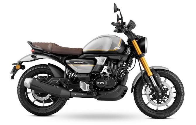 PT TVS Motor Company Launches 'modern-retro' Motorcycle - TVS RONIN, in ...